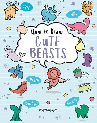 Hogyan rajzoljunk aranyos állatokat, 4 - How to Draw Cute Beasts, 4