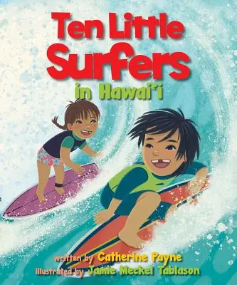 Tíz kis szörfös Hawaiin - Ten Little Surfers in Hawaii