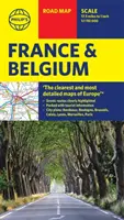 Philip's Road Map Franciaország és Belgium - Philip's Road Map France and Belgium