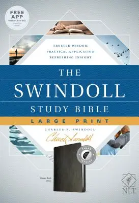 The Swindoll Study Bible NLT, Large Print (nagyméretű nyomtatás) - The Swindoll Study Bible NLT, Large Print