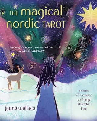 A mágikus északi tarot: Tartalmaz egy teljes pakli 79 kártyát és egy 64 oldalas illusztrált könyvet [Könyvvel] - The Magical Nordic Tarot: Includes a Full Deck of 79 Cards and a 64-Page Illustrated Book [With Booklet]