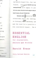 Essential English: Újságírók, szerkesztők és írók számára - Essential English: For Journalists, Editors and Writers