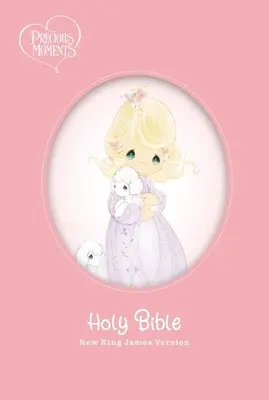 Nkjv, Precious Moments Kis kezek Bibliája, rózsaszín, keményfedeles, Comfort Print: Szent Biblia, New King James Version - Nkjv, Precious Moments Small Hands Bible, Pink, Hardcover, Comfort Print: Holy Bible, New King James Version