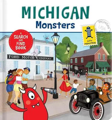 Michigan Monsters: Michigan Michigan: A Search and Find Book - Michigan Monsters: A Search and Find Book