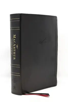 Nasb, MacArthur Study Bible, 2nd Edition, Leathersoft, Black, Thumb Indexed, Comfort Print: Unleashing God's Truth One Verses at a Time (Isten igazsága versről versre). - Nasb, MacArthur Study Bible, 2nd Edition, Leathersoft, Black, Thumb Indexed, Comfort Print: Unleashing God's Truth One Verse at a Time