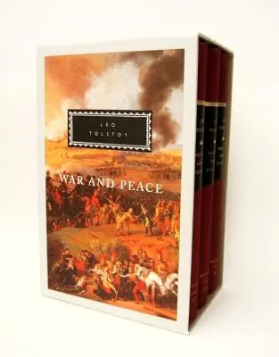 Háború és béke: 3 kötetes dobozos összeállítás - War and Peace: 3-Volume Boxed Set