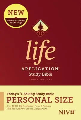 NIV Life Application Study Bible, Harmadik kiadás, Személyes méret (puha borító) - NIV Life Application Study Bible, Third Edition, Personal Size (Softcover)