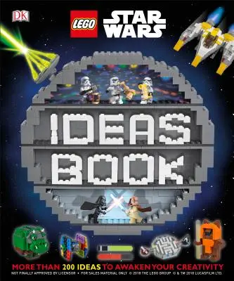 Kniha nápadů Lego Star Wars: Více než 200 her, aktivit a nápadů na stavění. - Lego Star Wars Ideas Book: More Than 200 Games, Activities, and Building Ideas
