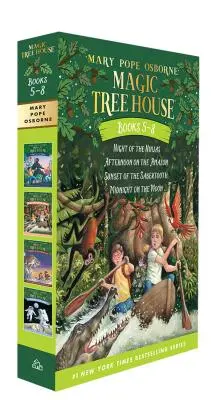 Varázsfaház 5-8. könyvek dobozos készlet - Magic Tree House Books 5-8 Boxed Set