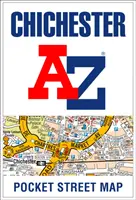 Chichester A-Z zsebutcai térkép - Chichester A-Z Pocket Street Map