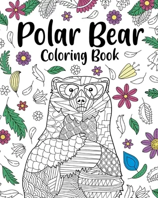 Jegesmedve színező könyv - Polar Bear Coloring Book