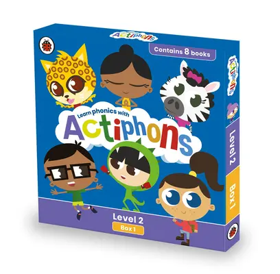 Actiphons Level 2 Box 1: 1-8. könyvek - Actiphons Level 2 Box 1: Books 1-8