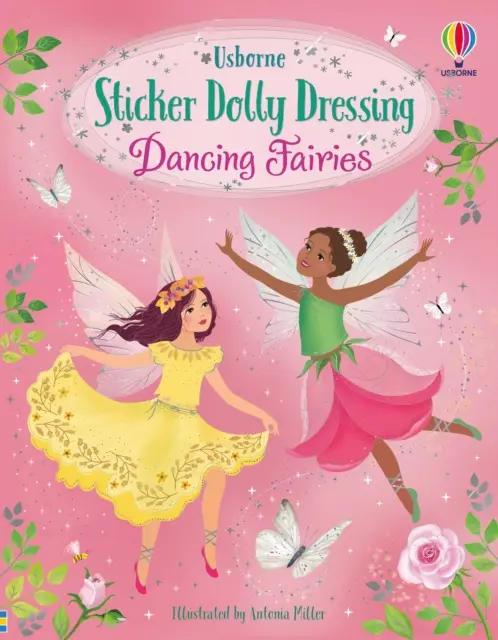 Matrica Dolly öltöztető táncoló tündérek - Sticker Dolly Dressing Dancing Fairies