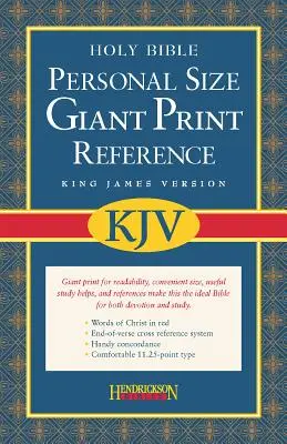 Személyes méretű, óriás nyomtatott referencia Biblia-KJV - Personal Size Giant Print Reference Bible-KJV