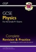 New GCSE Physics Complete Revision & Practice (Új GCSE fizika teljes felülvizsgálati és gyakorlókönyv) Online kiadással, videókkal és kvízekkel. - New GCSE Physics Complete Revision & Practice includes Online Ed, Videos & Quizzes