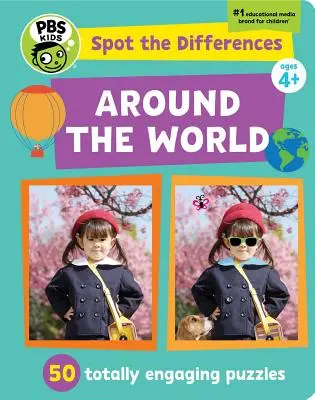 Spot the Differences: Around the World: 50 totál izgalmas rejtvény! - Spot the Differences: Around the World: 50 Totally Engaging Puzzles!