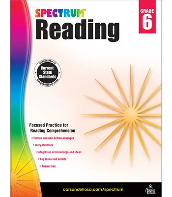 Spectrum Reading Workbook, 6. osztály - Spectrum Reading Workbook, Grade 6