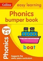 Fonika dodzsemkönyv 3-5 éves korig - Ideális otthoni tanuláshoz - Phonics Bumper Book Ages 3-5 - Ideal for Home Learning