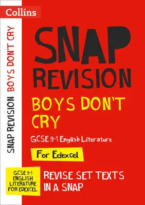 Boys Don't Cry Edexcel GCSE 9-1 English Literature Text Guide - Ideális otthoni tanuláshoz, 2022-es és 2023-as vizsgákhoz - Boys Don't Cry Edexcel GCSE 9-1 English Literature Text Guide - Ideal for Home Learning, 2022 and 2023 Exams