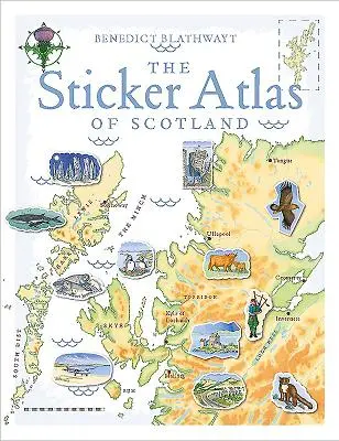 Skócia matricaatlasza - The Sticker Atlas of Scotland