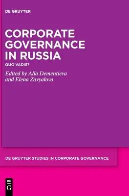 Vállalatirányítás Oroszországban - Corporate Governance in Russia