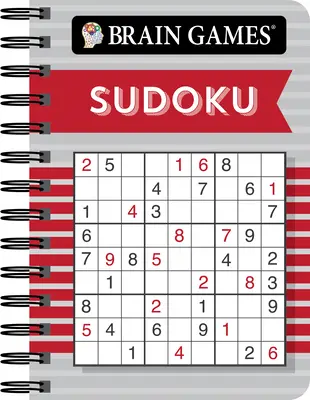 Agyjátékok Mini - Sudoku (piros) - Brain Games Mini - Sudoku (Red)