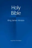 Nagyméretű szöveges Biblia-KJV - Large Print Text Bible-KJV