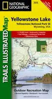 Yellowstone Se/yellowstonské jezero - Trails Illustrated National Parks - Yellowstone Se/yellowstone Lake - Trails Illustrated National Parks