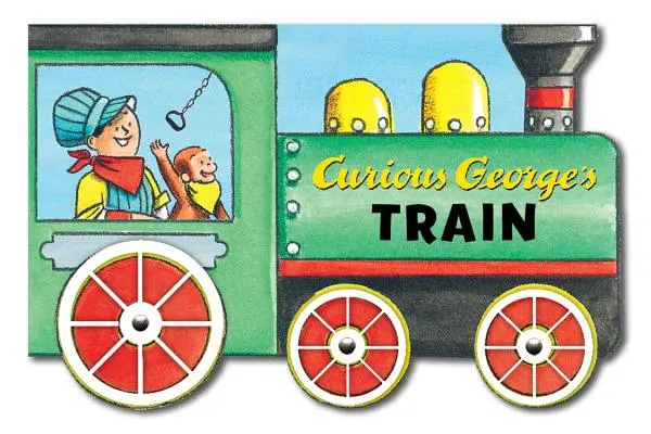 Kíváncsi George vonata (Mini Movers Shaped Board Books) - Curious George's Train (Mini Movers Shaped Board Books)