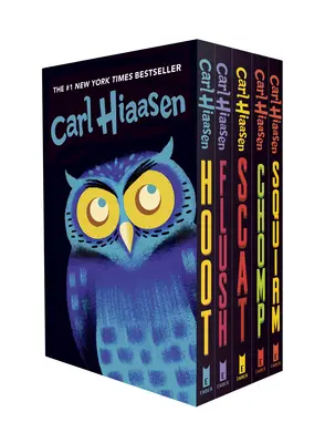 Hiaasen 5-book Trade Paperback Box Set: Hoot; Flush; Scat; Chomp; Squirm - Hiaasen 5-Book Trade Paperback Box Set: Hoot; Flush; Scat; Chomp; Squirm