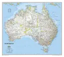 Ausztrália Klasszikus, laminált - Fali térképek Kontinensek - Australia Classic, Laminated - Wall Maps Continents