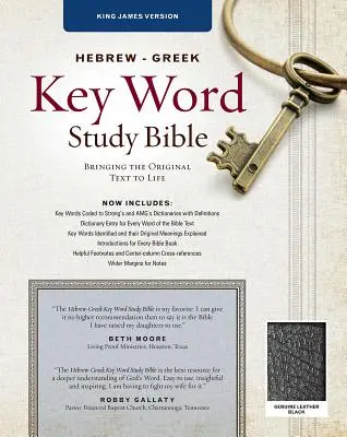 Hebrew-Greek Key Word Study Bible-KJV: Key Insights Into God's Word