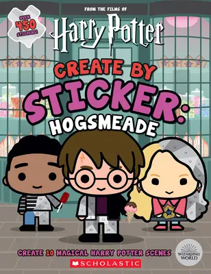 Harry Potter: Tvorba podle samolepek: Hogsmeade (v angličtině) - Harry Potter: Create by Sticker: Hogsmeade