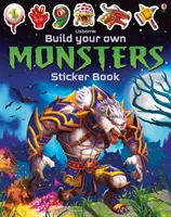 Építsd meg a saját szörnyek matrica könyv - Build Your Own Monsters Sticker Book