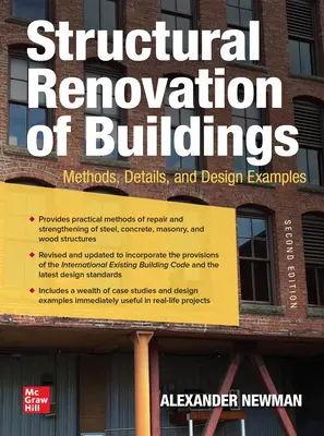 Stavební renovace budov: Druhé vydání: Metody, detaily a příklady navrhování - Structural Renovation of Buildings: Methods, Details, and Design Examples, Second Edition