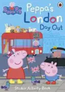 Peppa malac: Peppa londoni kirándulása matricás foglalkoztatókönyv - Peppa Pig: Peppa's London Day Out Sticker Activity Book