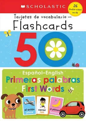 50 spanyol-angol első szó: Scholastic Early Learners (Flashcards) - 50 Spanish-English First Words: Scholastic Early Learners (Flashcards)