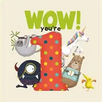 WOW! You're One születésnapi könyv - WOW! You're One birthday book