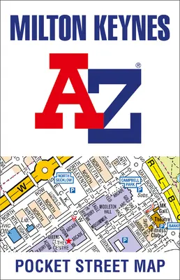 Milton Keynes A-Z zsebutcakártya - Milton Keynes A-Z Pocket Street Map