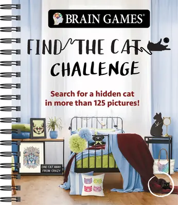 Agyjátékok - Találd meg a macskát kihívás: Keresd meg az elrejtett macskát több mint 125 képen! - Brain Games - Find the Cat Challenge: Search for a Hidden Cat in More Than 125 Pictures!