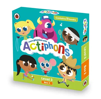 Actiphons Level 3 Box 2: Könyvek 9-19. - Tanulj fonikát és mozogj aktívan az Actiphons-szal! - Actiphons Level 3 Box 2: Books 9-19 - Learn phonics and get active with Actiphons!