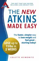 Új Atkins Made Easy - A gyorsabb, egyszerűbb módja a fogyásnak és a jó közérzetnek - mától kezdve! - New Atkins Made Easy - The faster, simpler way to lose weight and feel great - starting today!