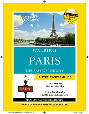 National Geographic Walking Guide: Párizs 3. kiadás - National Geographic Walking Guide: Paris 3rd Edition