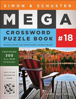 Simon & Schuster Mega keresztrejtvényfejtő könyv #18, 18 - Simon & Schuster Mega Crossword Puzzle Book #18, 18