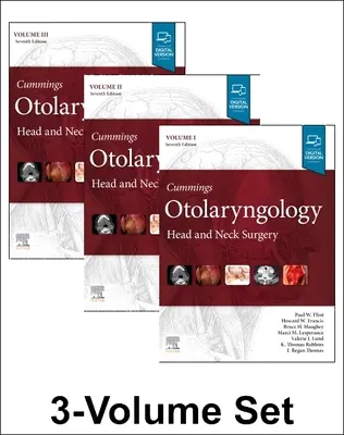 Cummings Otolaryngology - Fej- és nyaksebészet, 3 kötetes sorozat - Cummings Otolaryngology - Head and Neck Surgery, 3-Volume Set