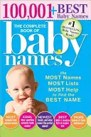 A babanevek teljes könyve: A legtöbb név, a legtöbb lista, a legtöbb segítség a legjobb név megtalálásához. - The Complete Book of Baby Names: The Most Names, Most Lists, Most Help to Find the Best Name