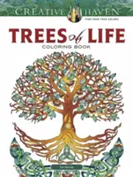 Creative Haven Az élet fái színezőkönyv - Creative Haven Trees of Life Coloring Book