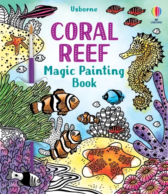 Korallzátony Varázslatos festőkönyv - Coral Reef Magic Painting Book