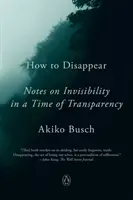 Hogyan tűnjünk el: Megjegyzések a láthatatlanságról az átláthatóság korában - How to Disappear: Notes on Invisibility in a Time of Transparency