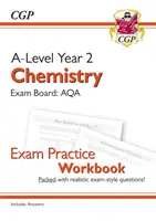 A-Level Chemistry: AQA Year 2 Exam Practice Workbook (AQA 2. évfolyam vizsgagyakorlatfüzet - válaszokkal) - A-Level Chemistry: AQA Year 2 Exam Practice Workbook - includes Answers